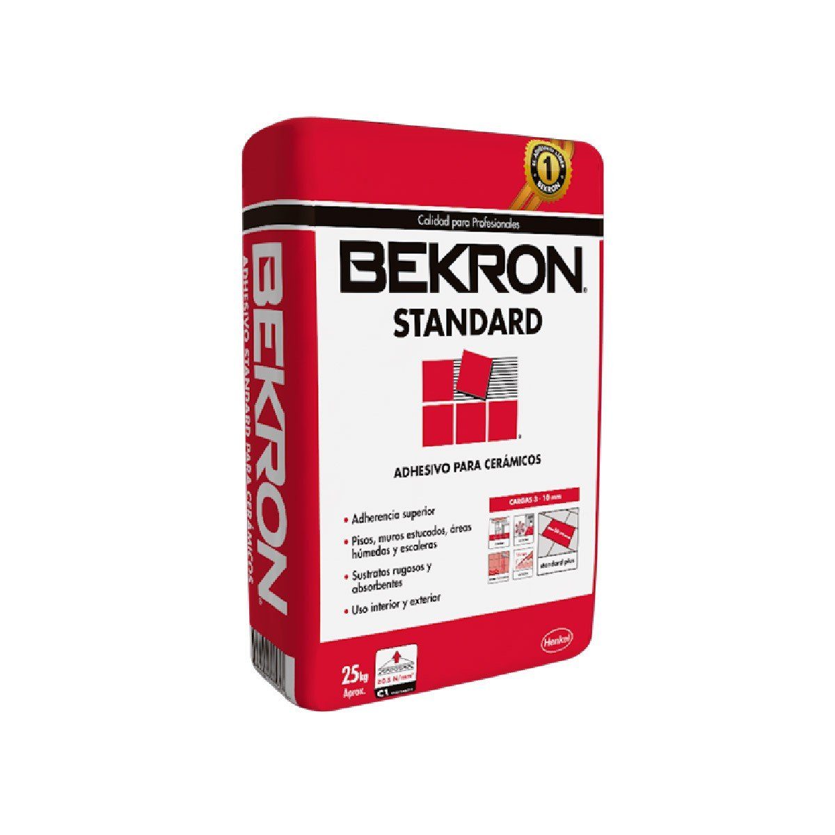Adhesivo Ceramica Bekron Saco 25 Kilos